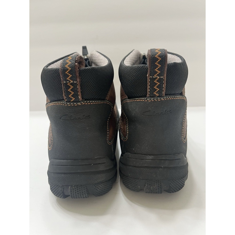 Clarks Archeo Mucker Zip Boot Brown Leather Front Zip Waterproof Insulate Men 14 - Picture 8 of 10